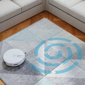 Niceboy ION Charles i4 - Aspirator robot 2în1 4400 mAh Wi-Fi alb + DO
