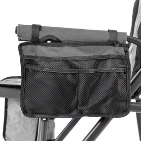 Leziter Premium fotoliu încălzit cu suport pentru pahare gri