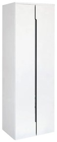 Dulap inalt suspendat Oristo Silver mdf alb 144x50 cm
