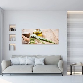 Tablou - Aloe vera (120x50 cm)