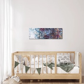 Tablou - Abstract (cu ceas) (90x30 cm)