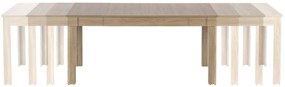 Masa extensibila Seweryn stejar sonoma - L160-300xl90xh76 cm