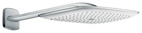 Palarie de dus Hansgrohe PuraVida cu brat de dus 400 mm alb - crom