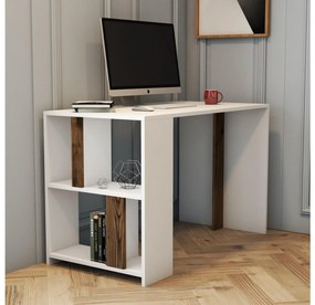 Masă PC Limba (Alb + Nuc). 1088795