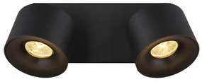 Spot LED Globo 56961-2B RAE 2xLED/6W/230V negru