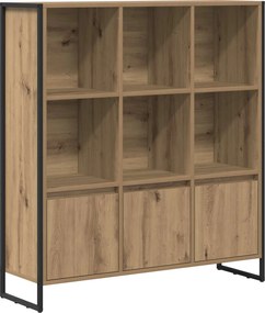 vidaXL Dulap pentru cărți 2 pcs Stejar artizanal 99,5 x 30 x 108 cm