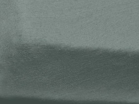 Cearceaf jersey pentru patut copii gri-verde 70 x 140 cm