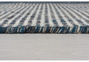Covor din lână Flair Rugs Anu, 60 x 200 cm, albastru