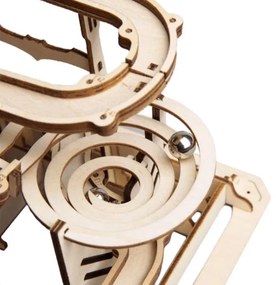 Puzzle 3D pistă pentru bile de sticlă, spirală RoboTime