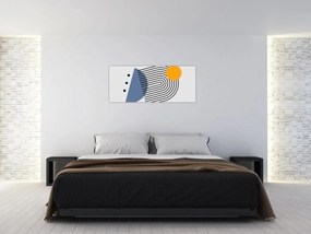Tablou - Abstracție minimalistă N⁰2 (120x50 cm)