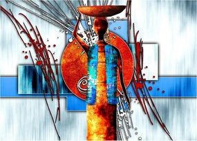 Tablou picturii persoanei străveche (70x50 cm)