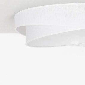 BRILAGI - Plafonieră LED VELVET TWIST LED/24W/230V 4000K Ø 55 cm albă