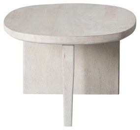 Măsuță de cafea în culoare naturală din lemn de mango 110x60 cm Seam – WOOOD