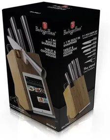 Set cutite cu suport, 8 piese Berlinger Haus BH 2467
