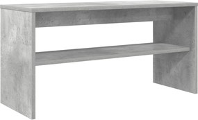 vidaXL Cabinet TV Gri din beton 80 x 30 x 40 cm Lemn compozit