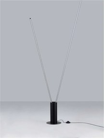 Lampadar/Lampa de podea LED stil minimalist KIMOLIA negru