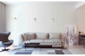 Spot de perete Argon 4264 DORIA 1xE27/15W/230V albă/alămie