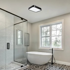 Plafonieră LED pentru baie Rabalux 71255 SAMIRA LED/18W/230V IP44 negru