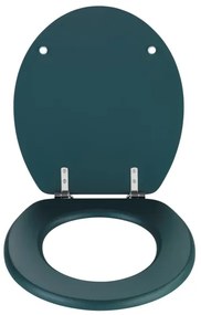 WENKO 25171100-WC PRIMA capac WC 37x41 cm verde/argintiu