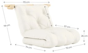 Fotoliu verde Hooked – Karup Design