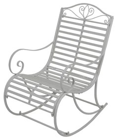 Fotoliu de grădină alb din metal Tambo - Garden Pleasure