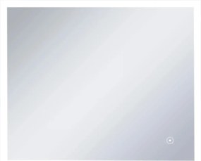 vidaXL Oglindă cu LED de perete de baie, cu senzor tactil, 60 x 50 cm