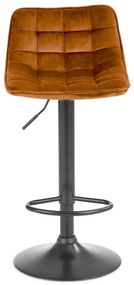 Scaun de bar H95 velvet cinnamon