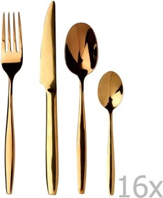 Set 16 tacâmuri din inox Premier Housewares Aura