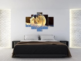 Tablou cu bulină înghețată (150x105 cm)