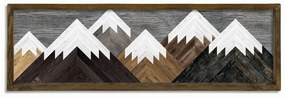 Tablou Mountains, 120 x 35 cm