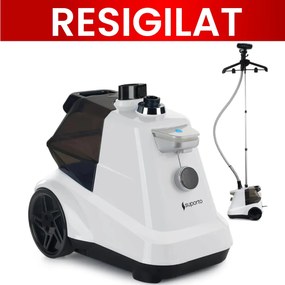 Fier de Calcat Vertical cu aburi Suporto, Steamer model R3 de 2200W cu 4 trepte de putere. Statie de calcat profesionala pentru haine netede, fara