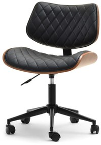 Scaun Brunko (nuc negru + crom). 1109901