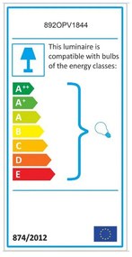 Lustră neagră ø 50 cm Tel – Opviq lights