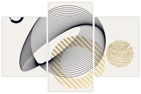 Tablou - Forme geometrice N⁰3 (90x60 cm)