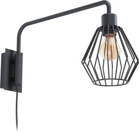 Eglo 99349 - Aplică perete TABILLANO 1xE27/40W/230V