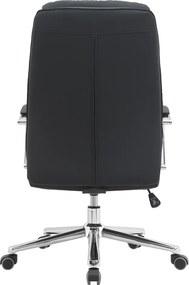 Scaun de birou, negru/crom, ADMON