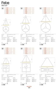 Lustră LED dimabilă pe cablu Redo 01-2891 FEBE LED/62W/230V negru