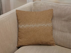 Husa de perna decorativa STONY 40x40 cm, maro deschis