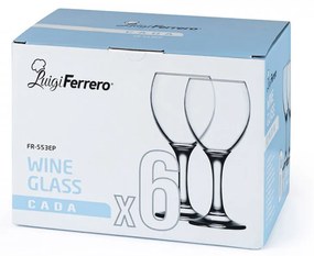 Set pahare de vin Luigi Ferrero Cada FR-553EP 245ml, 6 buc 1006916