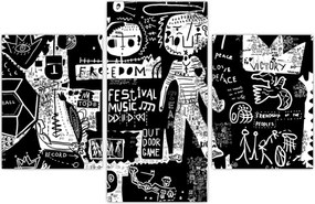 Tablou - Graffiti (90x60 cm)