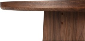 Masă de dining cu aspect de lemn de nuc 100x200 cm Blair – MOME