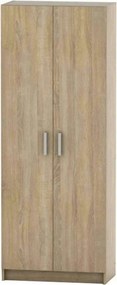 Dulap BETTY 7 BE07-004-00, stejar sonoma, DTD laminat, cu 2 usi, 70x37