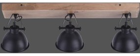 Leuchten Direkt 11983-18 - Lampă spot SAMIA 3xE14/40W/230V negru