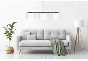 Lustră pe cablu ASTRA 3xE27/60W/230V alb