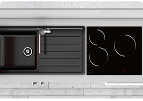 Plita vitroceramica incorporabila Tesla HV6300MB, 5700W, 9 trepte, Timer, Indicator suprafață fierbinte, Protectie copii, Negru