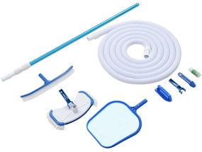 vidaXL Set de întreținere piscină, 9 piese