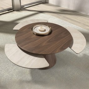 Masuta extensibila design LUX Walnut