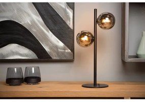 Lampă de masă TYCHO 2xG9/28W/230V neagră Lucide 45574/02/30