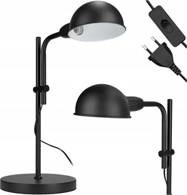 Lampă de masă 1xE27/40W/230V neagră