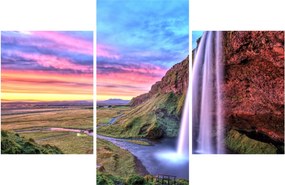 Tablou - Cascada Seljalandsfoss (90x60 cm)